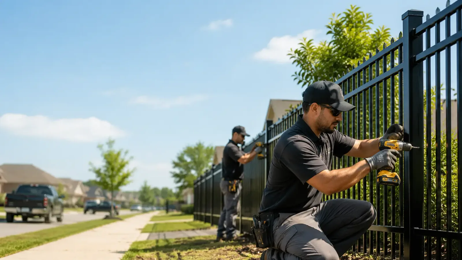 Metal Fence Installation in Fairbank, IA